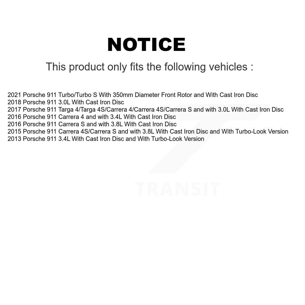TEC - KTW-101314 - Rear Disc Brake Pad Kits image 15