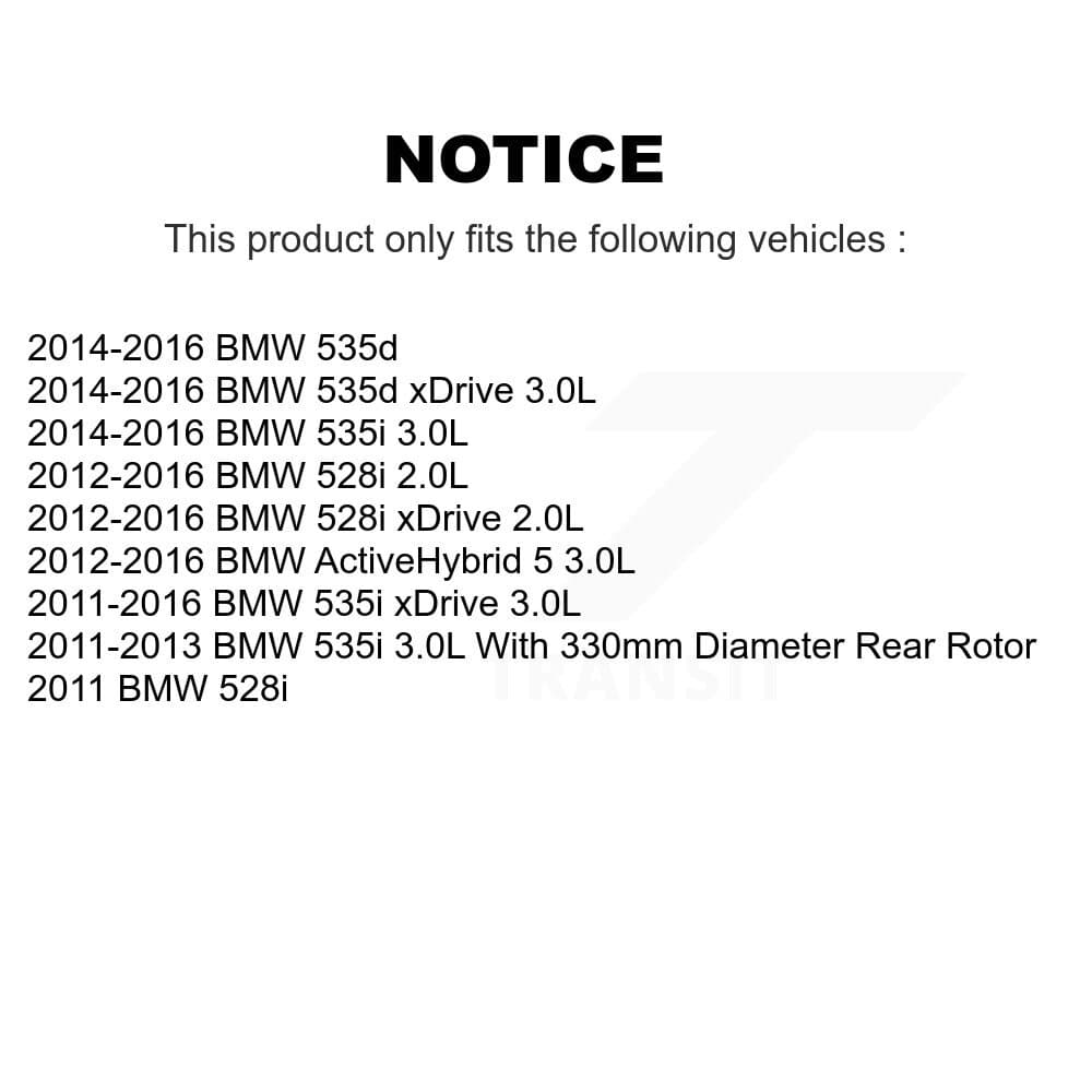 TEC - KTW-101318 - Rear Disc Brake Pad Kits image 15