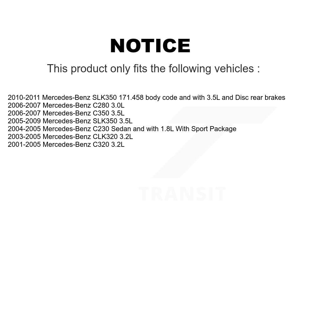 TEC - KTW-101352 - Rear Disc Brake Pad Kits image 15
