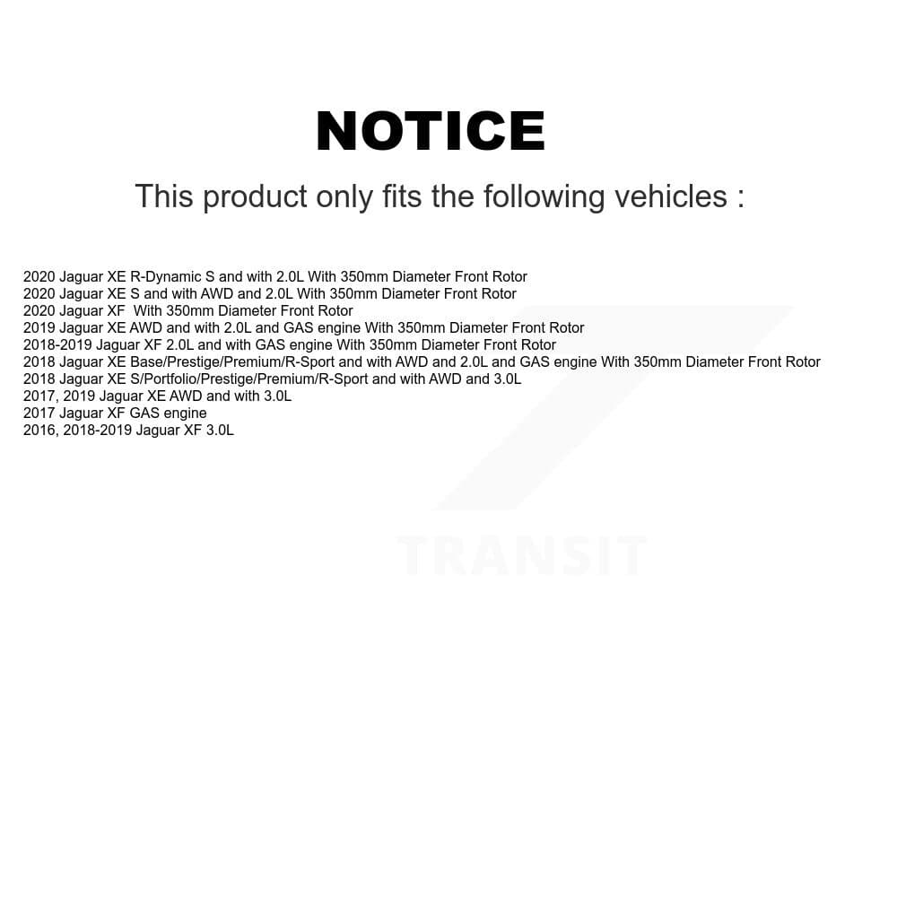 TEC - KTW-101563 - Front Disc Brake Pad Kits image 15