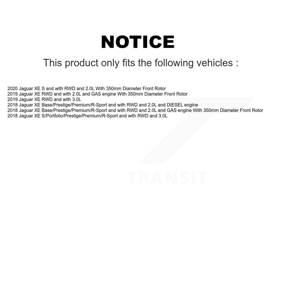 TEC - KTW-101582 - Front Disc Brake Pad Kits image 15