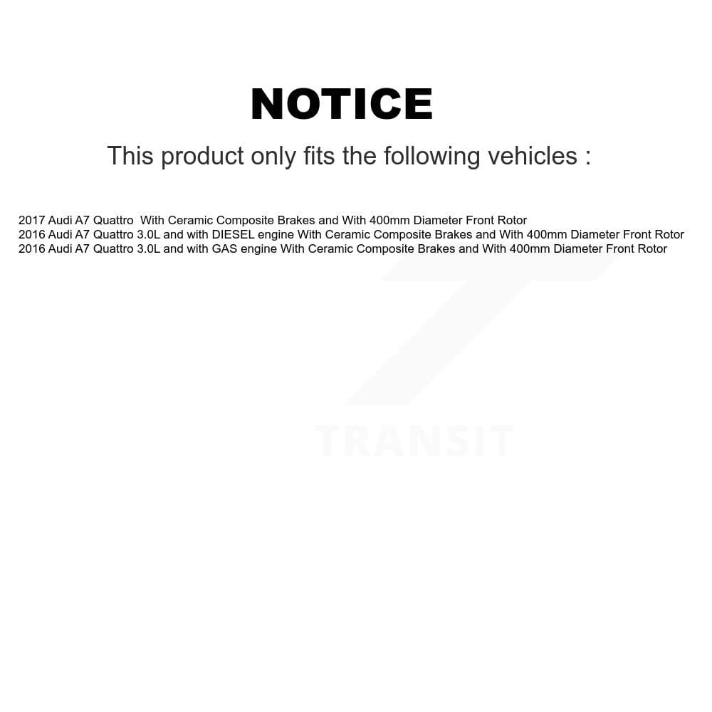 TEC - KTW-101615 - Front and Rear Disc Brake Pad Kits image 15