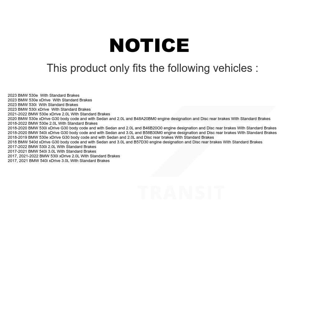 TEC - KTW-101716 - Front Disc Brake Pad Kits image 15