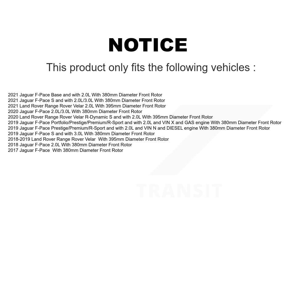 TEC - KTW-101719 - Rear Disc Brake Pad Kits image 15