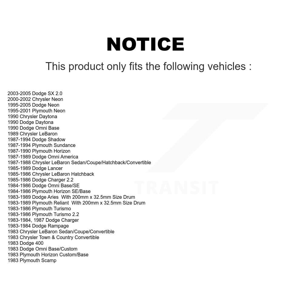 Top Quality - NB-519B - Rear Drum Brake Shoe image 8