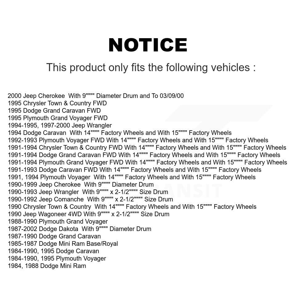 Top Quality - NB-538B - Rear Drum Brake Shoe image 8