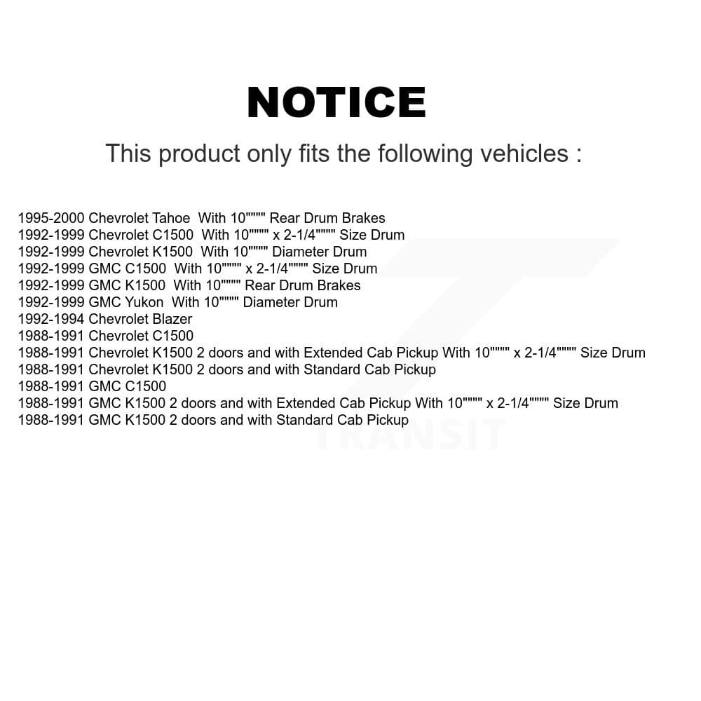 Top Quality - NB-593B - Rear Drum Brake Shoe image 8