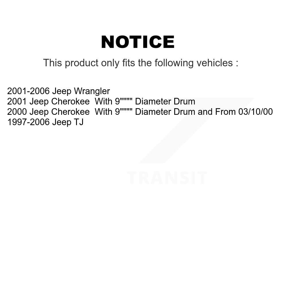 Top Quality - NB-769B - Rear Drum Brake Shoe image 8