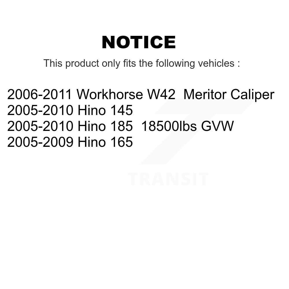 AmeriBRAKES - NWF-ASD1062 - Front Disc Brake Pad image 8