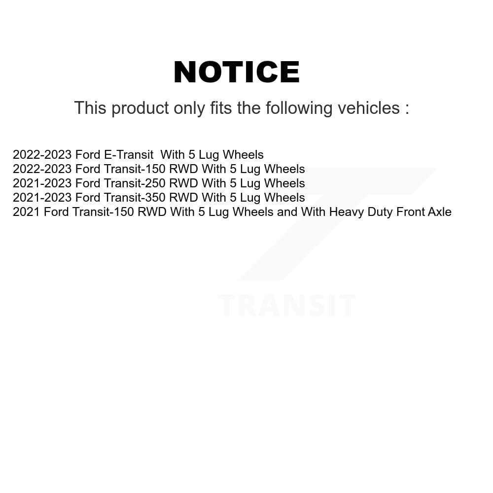 AmeriBRAKES - NWF-ASD2423 - Front Disc Brake Pad image 8