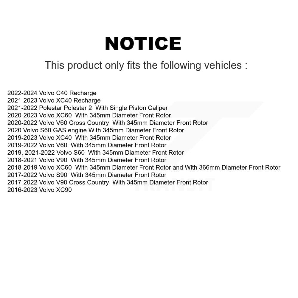 AmeriBRAKES - NWF-EPS1865 - Front Disc Brake Pad image 2