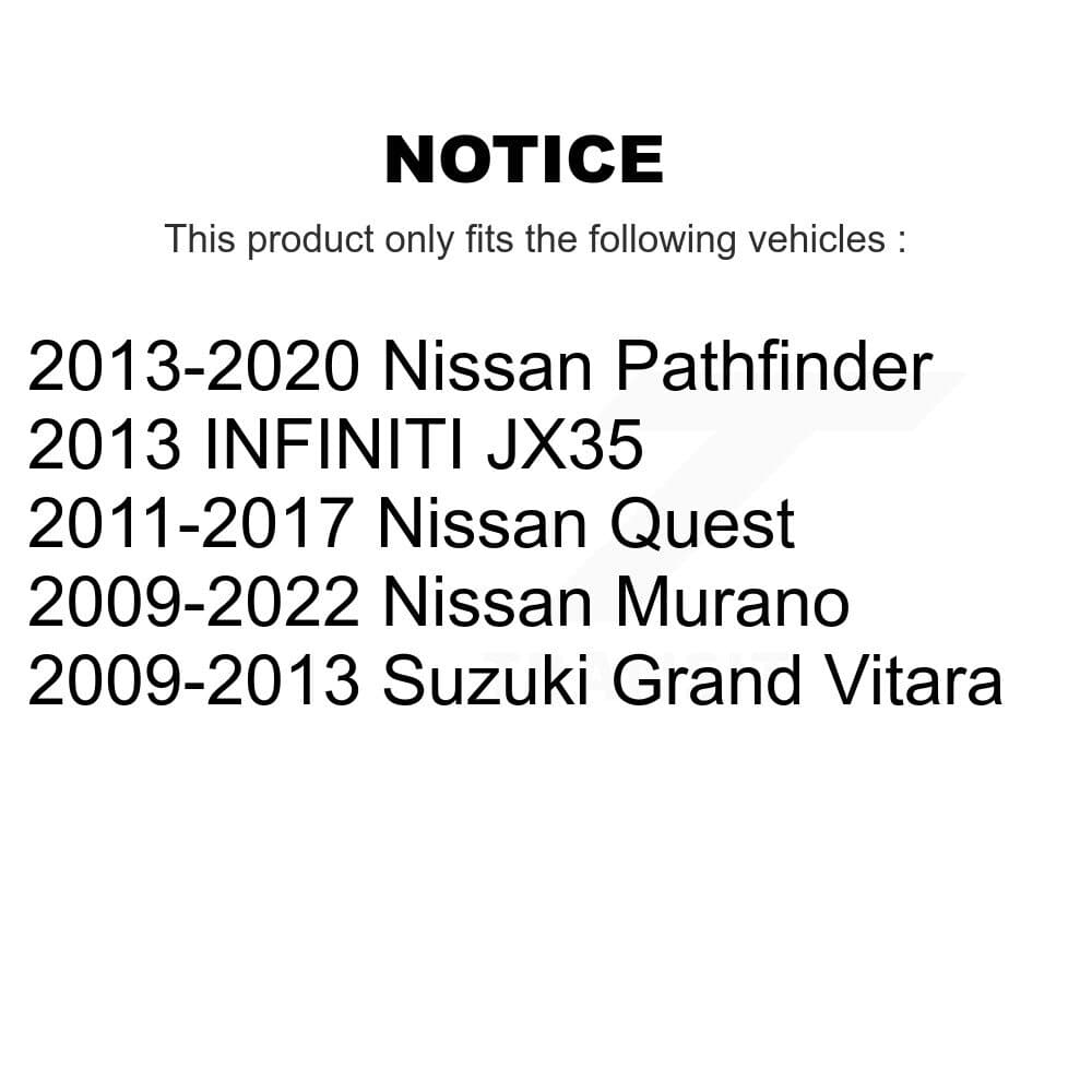 AmeriBRAKES - NWF-PRC1415 - Rear Disc Brake Pad image 8