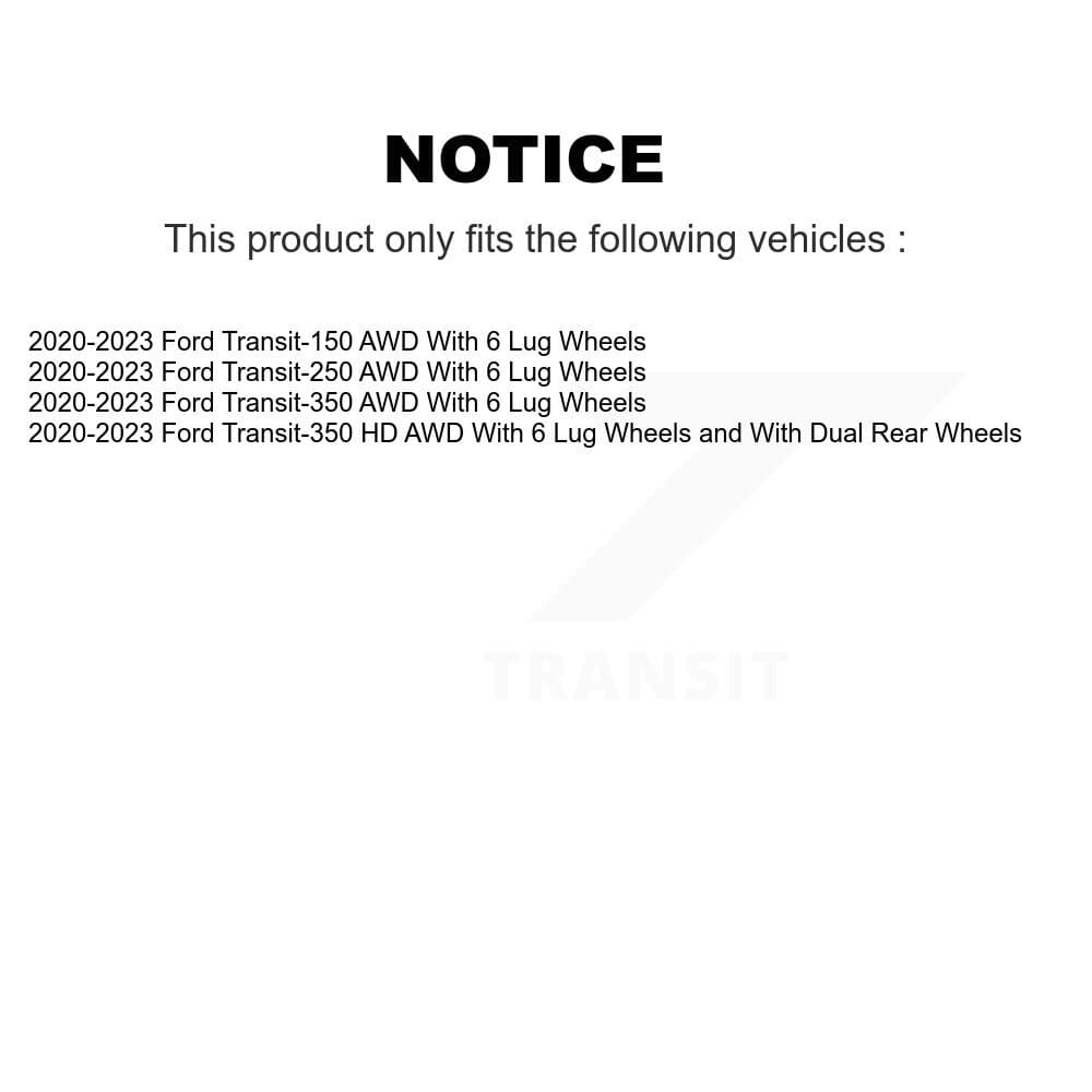 AmeriBRAKES - NWF-PRM2301 - Front Disc Brake Pad image 8