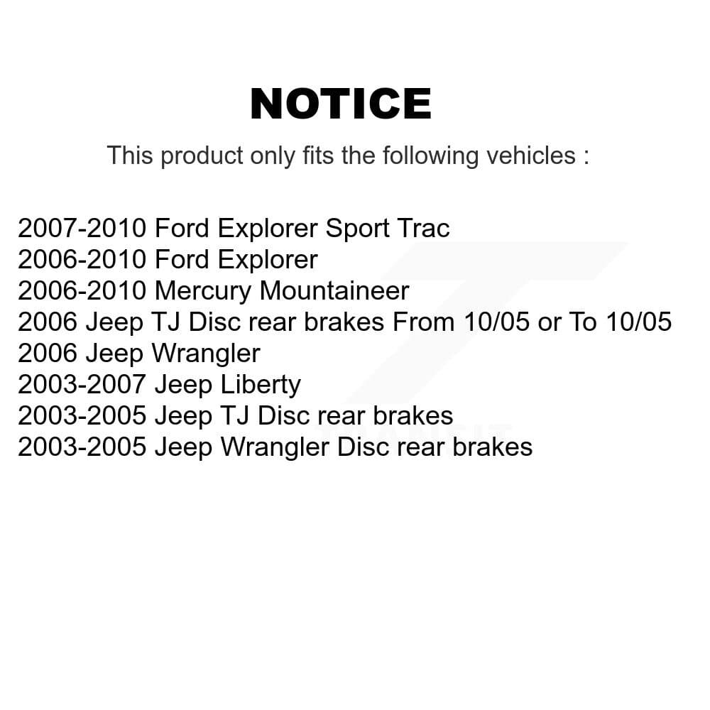 AmeriBRAKES - NWF-PTM981 - Rear Disc Brake Pad image 7