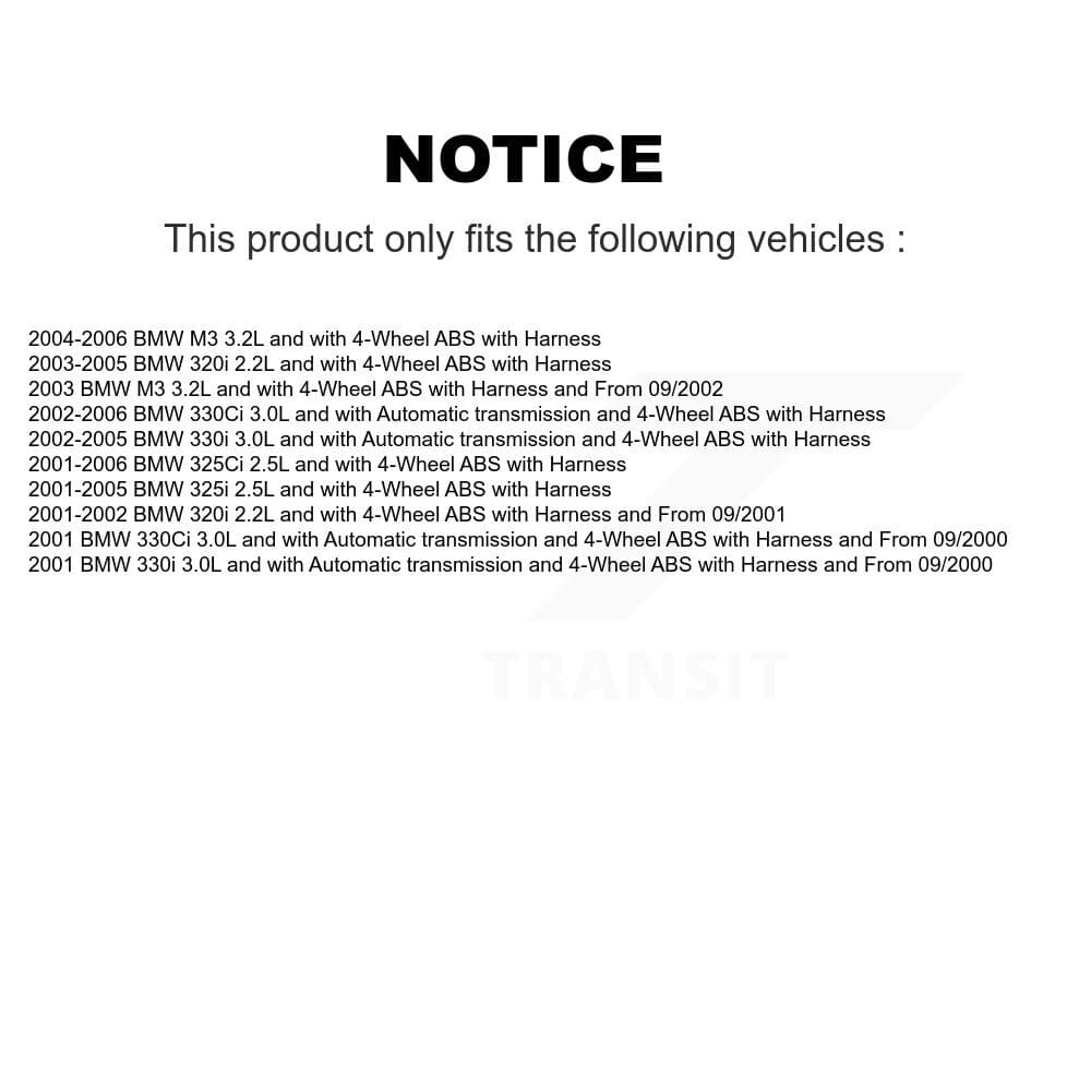 Mpulse - SEN-2ABS0075 - Rear ABS Wheel Speed Sensor image 2