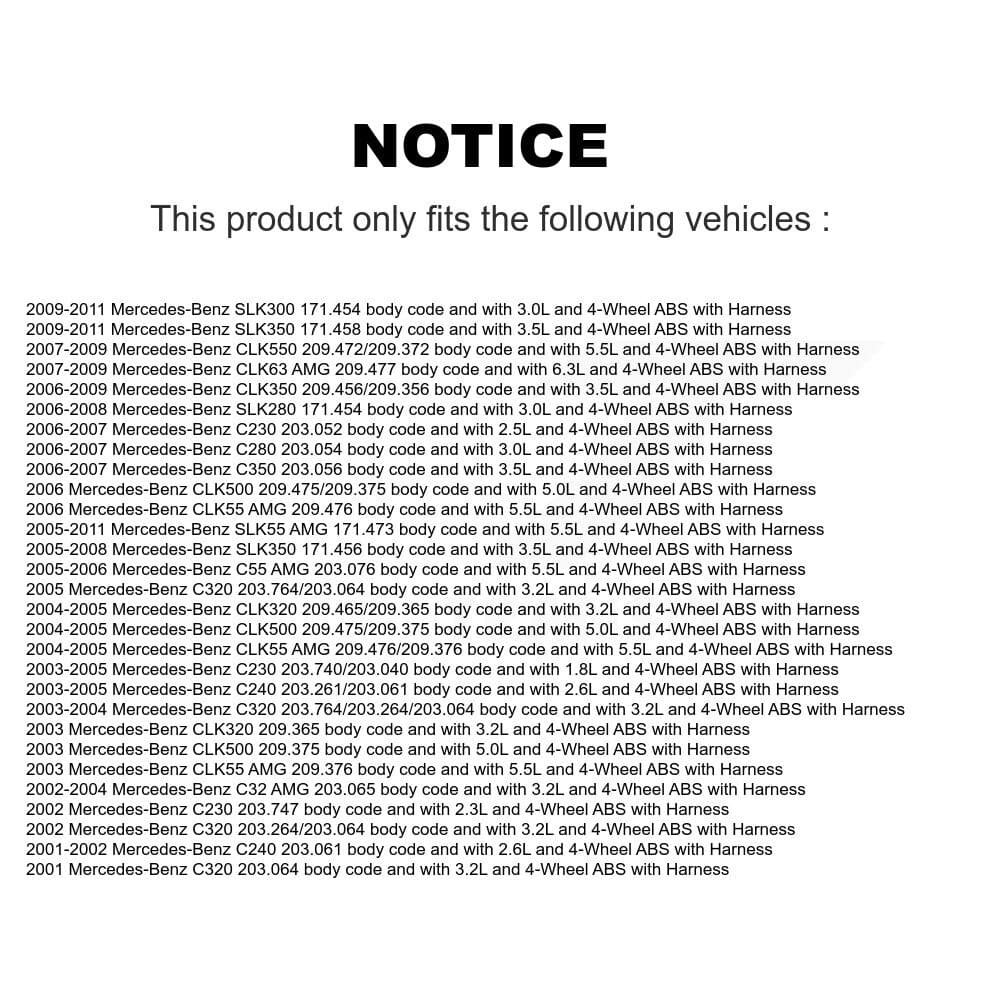 Mpulse - SEN-2ABS0087 - Front ABS Wheel Speed Sensor image 2