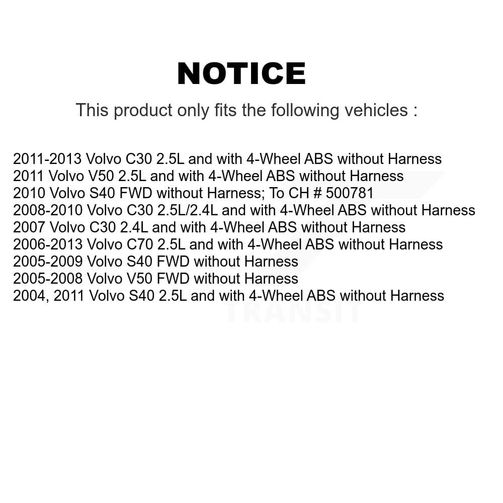 Mpulse - SEN-2ABS0102 - Rear ABS Wheel Speed Sensor image 2