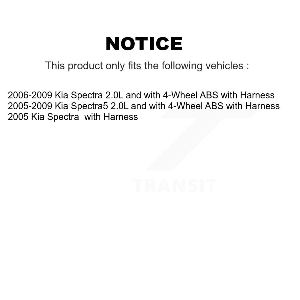 Mpulse - SEN-2ABS0126 - Front Right ABS Wheel Speed Sensor image 2