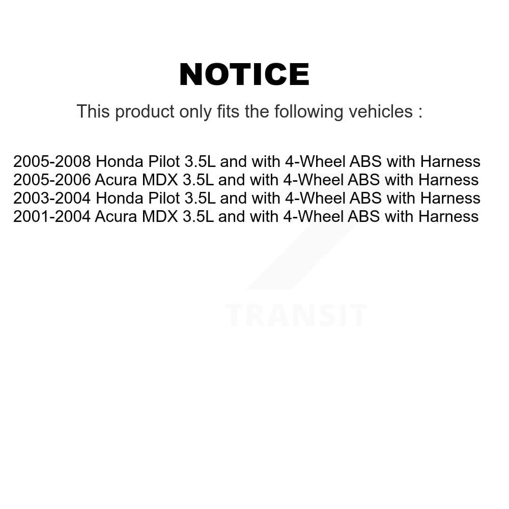 Mpulse - SEN-2ABS0170 - Rear Left ABS Wheel Speed Sensor image 2