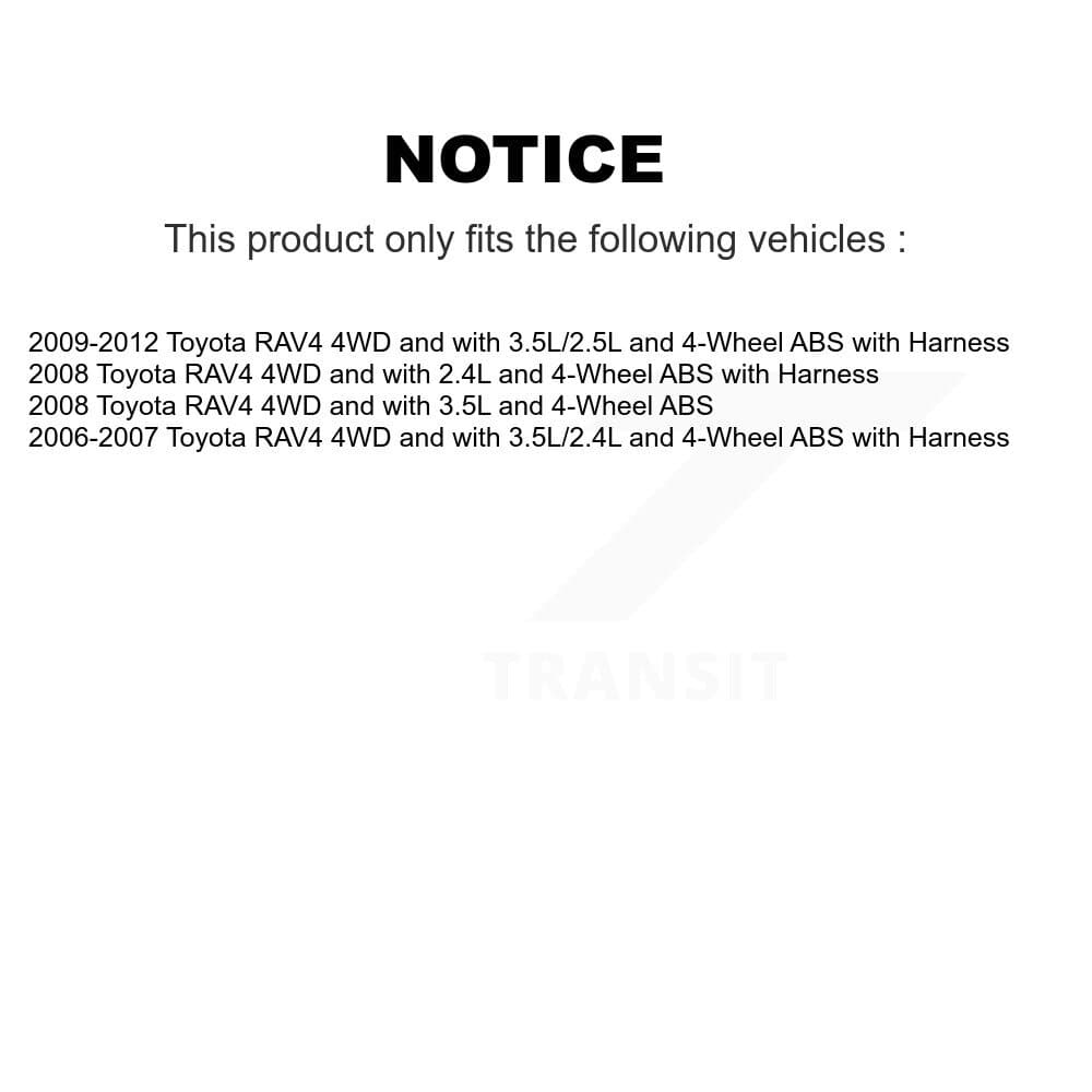 Mpulse - SEN-2ABS0224 - Rear Left ABS Wheel Speed Sensor image 2