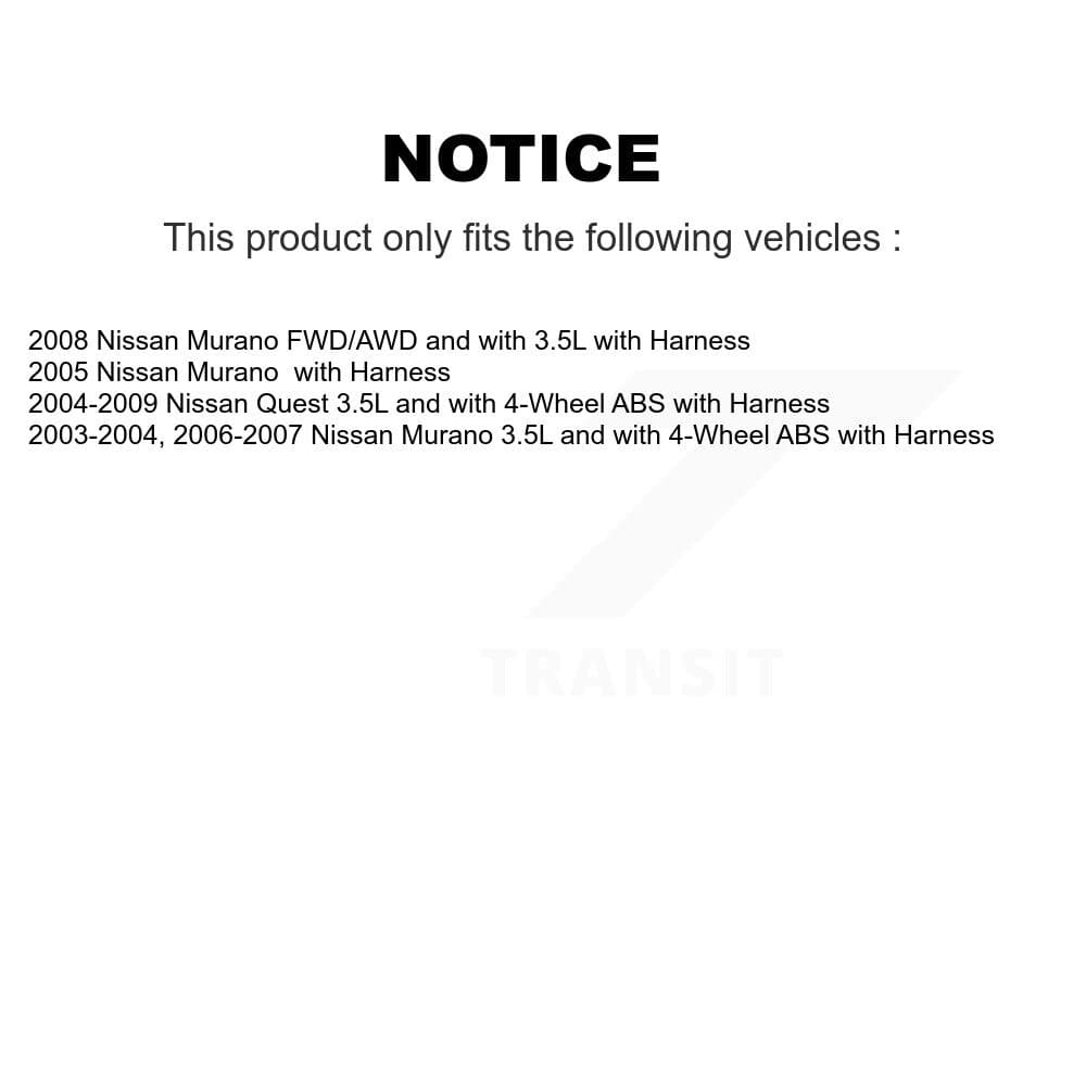 Mpulse - SEN-2ABS0225 - Front Right ABS Wheel Speed Sensor image 2