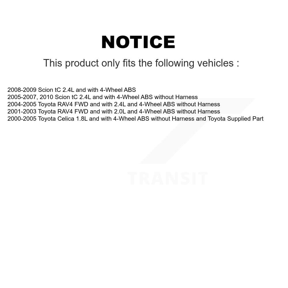 Mpulse - SEN-2ABS0246 - Rear ABS Wheel Speed Sensor image 2
