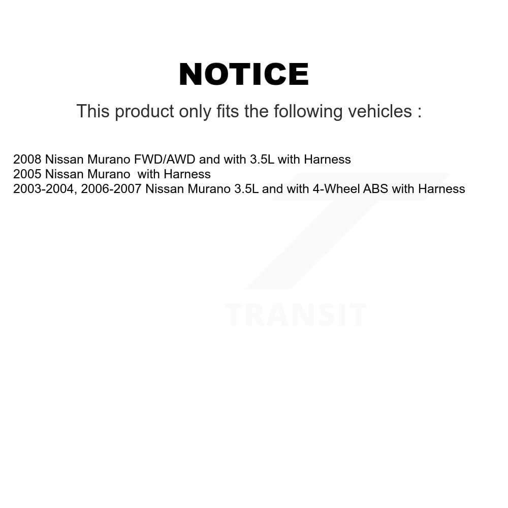 Mpulse - SEN-2ABS0260 - Rear Right ABS Wheel Speed Sensor image 2