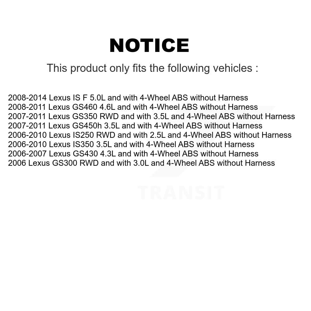 Mpulse - SEN-2ABS0295 - Front Right ABS Wheel Speed Sensor image 2