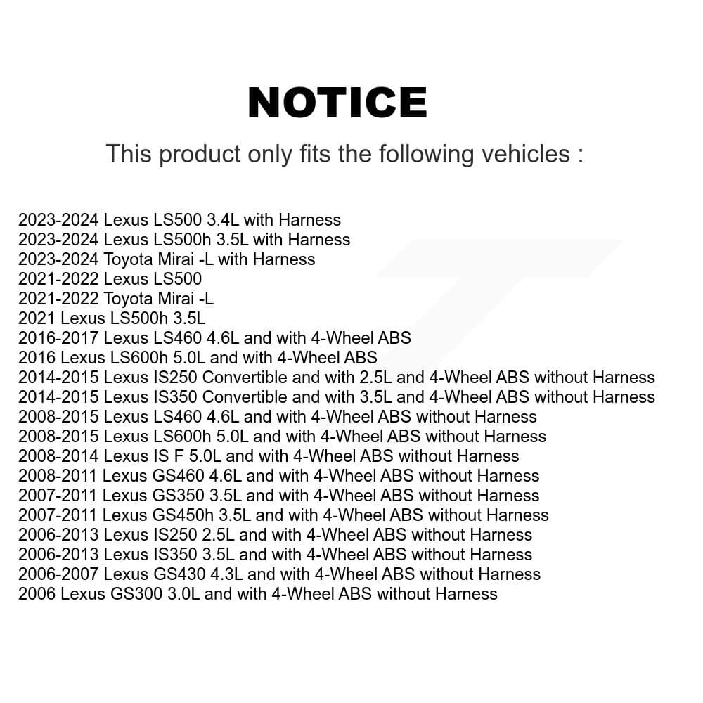 Mpulse - SEN-2ABS0307 - Rear Right ABS Wheel Speed Sensor image 2
