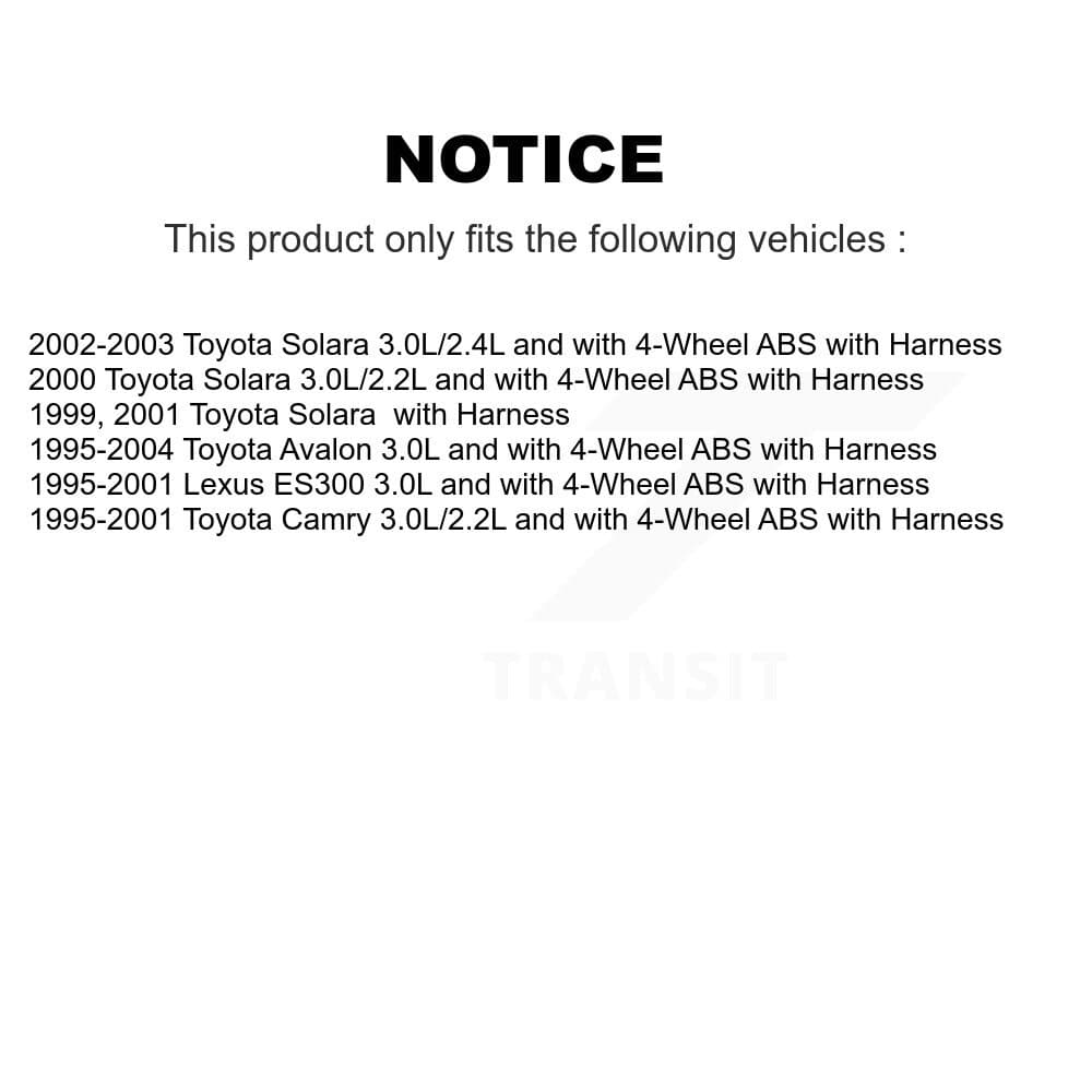 Mpulse - SEN-2ABS0308 - Rear Right ABS Wheel Speed Sensor image 2