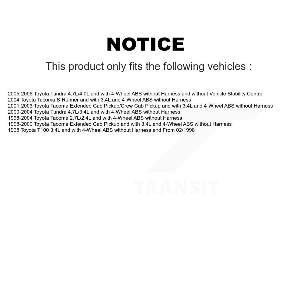 Mpulse - SEN-2ABS0309 - Rear Right ABS Wheel Speed Sensor image 2