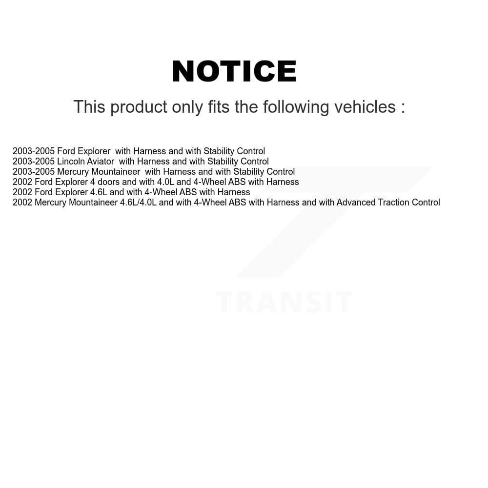 Mpulse - SEN-2ABS0327 - Rear ABS Wheel Speed Sensor image 2