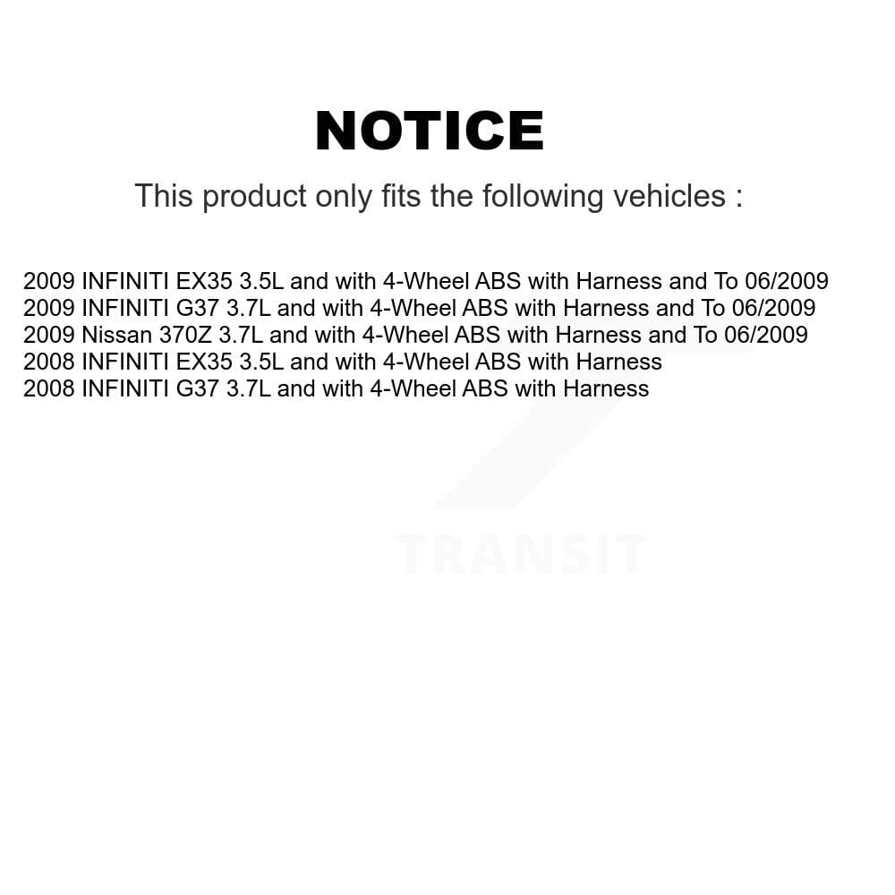 Mpulse - SEN-2ABS0331 - Rear Right ABS Wheel Speed Sensor image 2