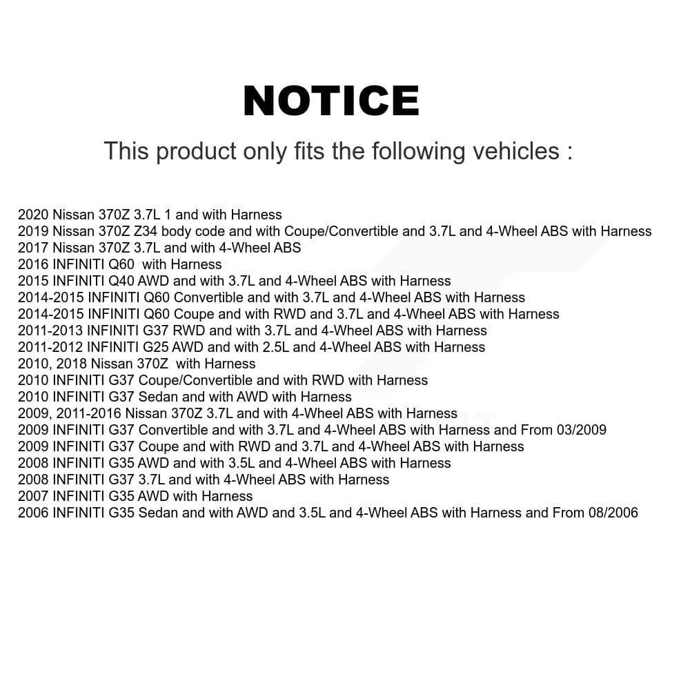 Mpulse - SEN-2ABS0337 - Front ABS Wheel Speed Sensor image 2
