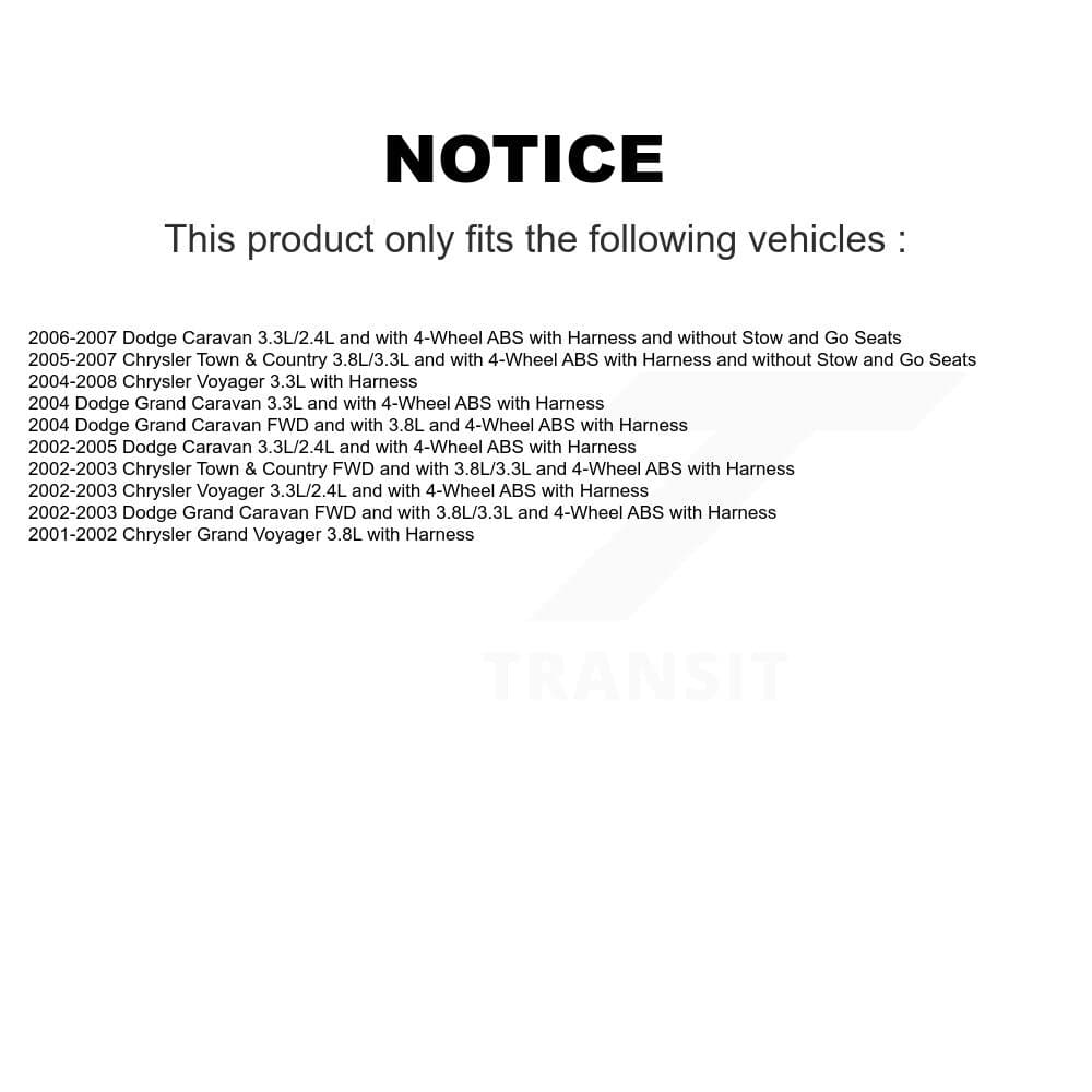 Mpulse - SEN-2ABS0340 - Rear ABS Wheel Speed Sensor image 2