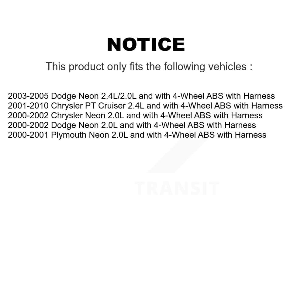 Mpulse - SEN-2ABS0443 - Front Right ABS Wheel Speed Sensor image 2