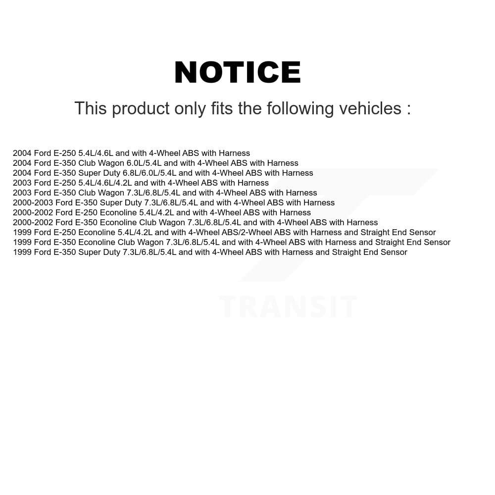 Mpulse - SEN-2ABS0447 - Front Left ABS Wheel Speed Sensor image 2