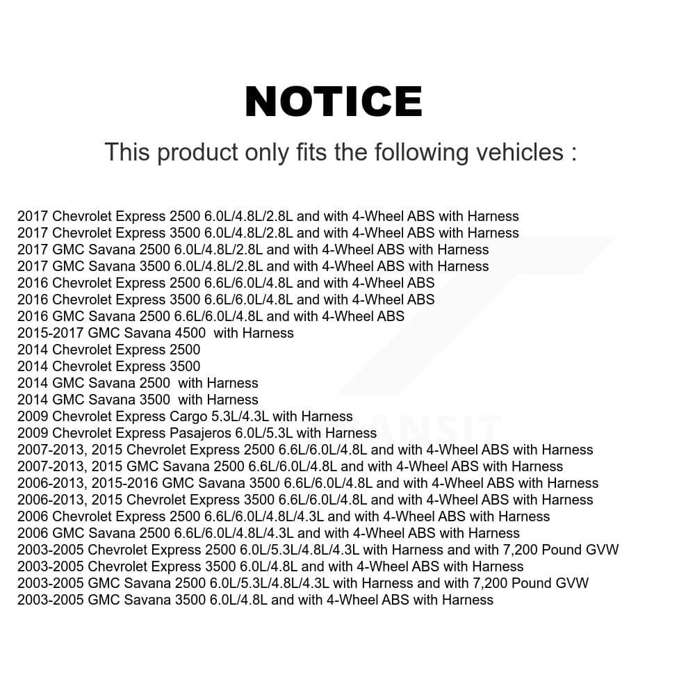 Mpulse - SEN-2ABS0457 - Front ABS Wheel Speed Sensor image 2