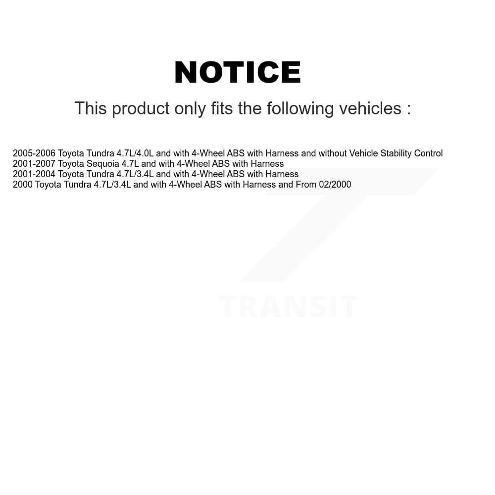 Mpulse - SEN-2ABS0471 - Front Left ABS Wheel Speed Sensor image 2