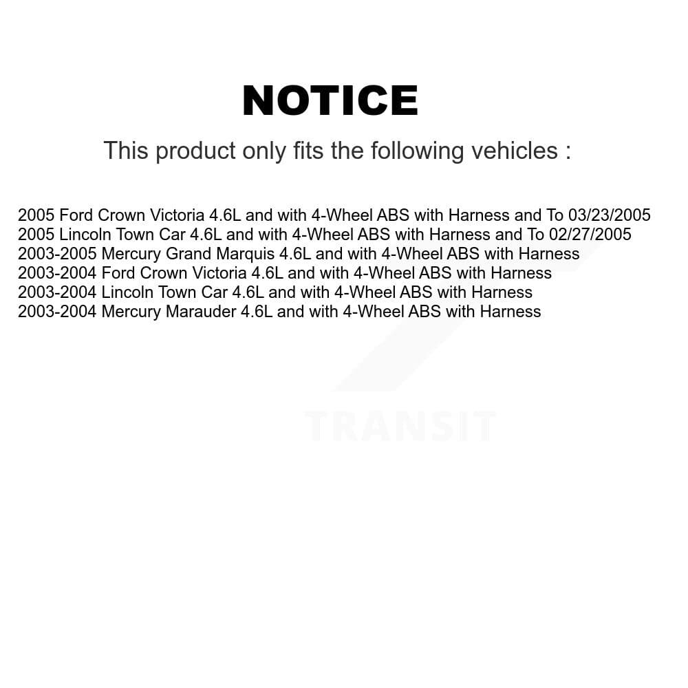 Mpulse - SEN-2ABS0480 - Front ABS Wheel Speed Sensor image 2