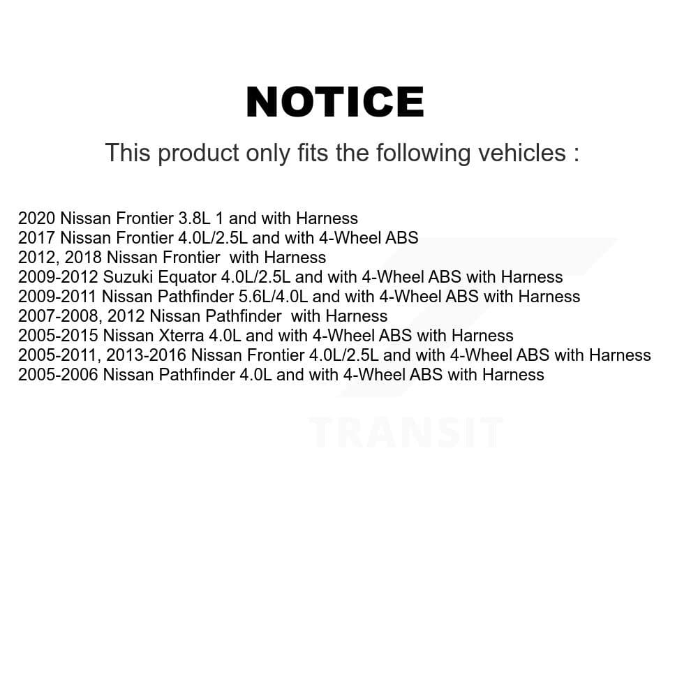 Mpulse - SEN-2ABS0506 - Front ABS Wheel Speed Sensor image 2