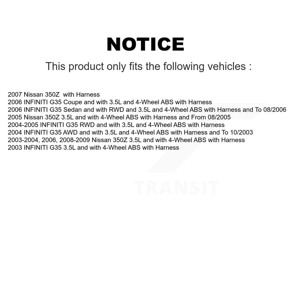Mpulse - SEN-2ABS0522 - Front Right ABS Wheel Speed Sensor image 2