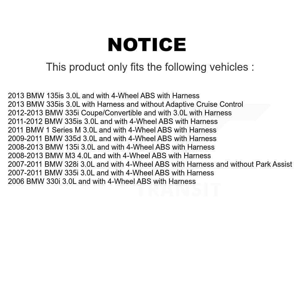 Mpulse - SEN-2ABS0556 - Rear ABS Wheel Speed Sensor image 2