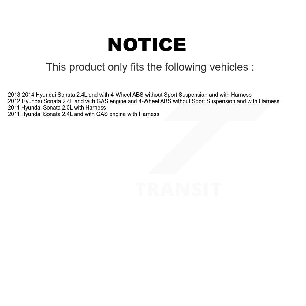 Mpulse - SEN-2ABS0609 - Front Right ABS Wheel Speed Sensor image 2