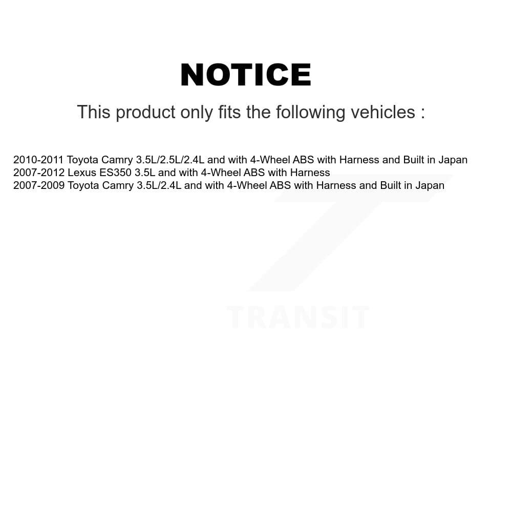 Mpulse - SEN-2ABS0612 - Front Right ABS Wheel Speed Sensor image 2
