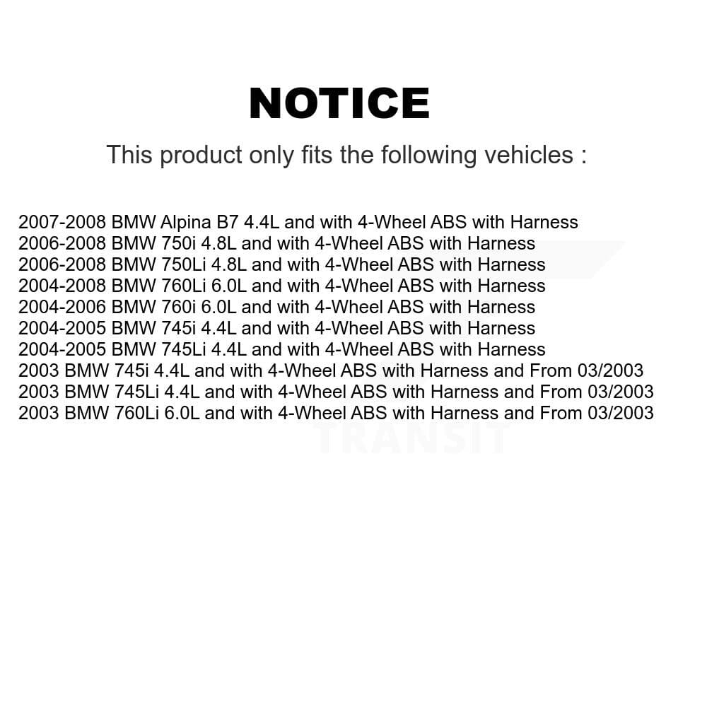 Mpulse - SEN-2ABS0639 - Rear ABS Wheel Speed Sensor image 2