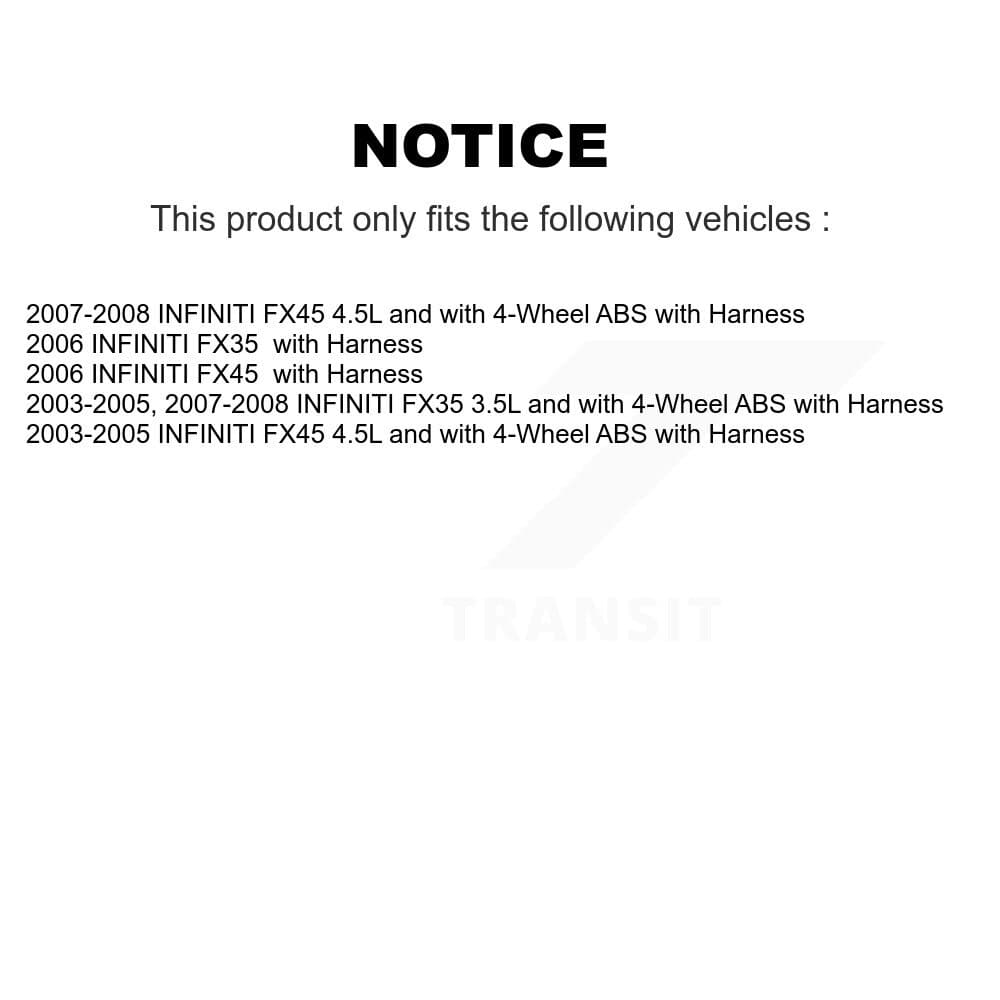 Mpulse - SEN-2ABS0652 - Rear ABS Wheel Speed Sensor image 2