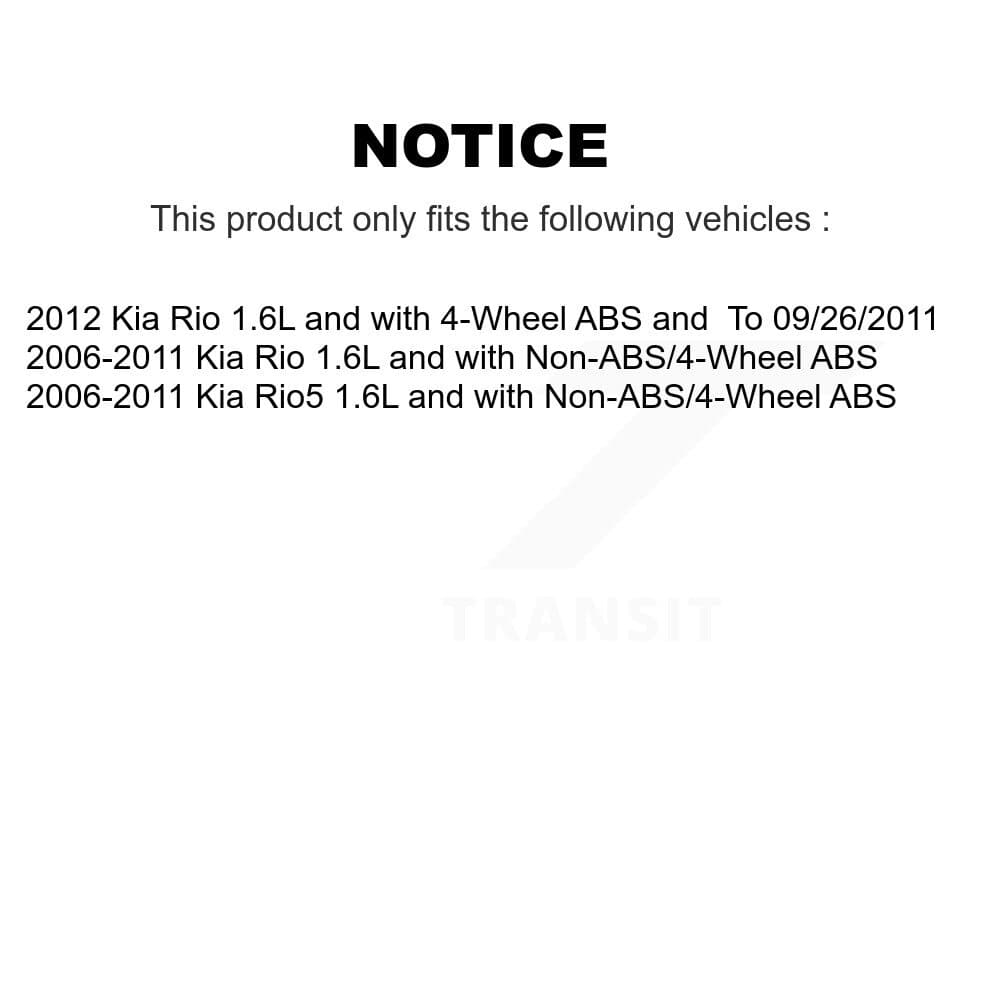 Mpulse - SEN-2ABS0666 - Rear Right ABS Wheel Speed Sensor Wiring Harness image 2