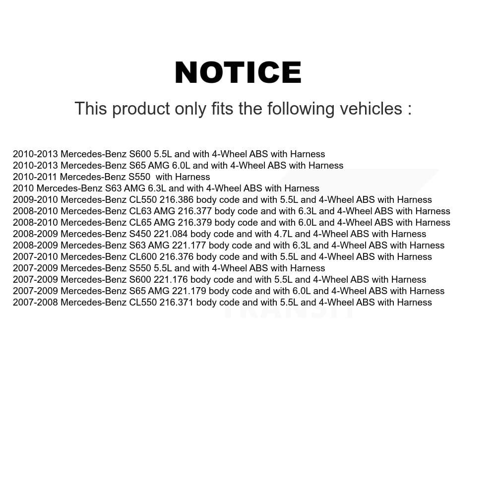 Mpulse - SEN-2ABS0691 - Rear ABS Wheel Speed Sensor image 2