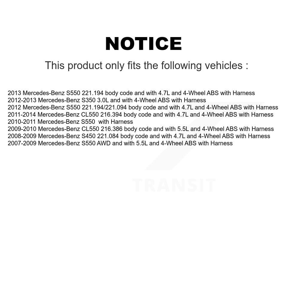 Mpulse - SEN-2ABS0698 - Front ABS Wheel Speed Sensor image 2